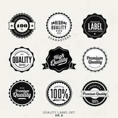 premium quality label collection