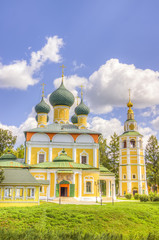 Fototapeta na wymiar Russia Spaso-Preobrazhensky Cathedral Uglich
