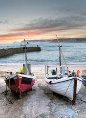 Fishing Boats At Sennen Cove