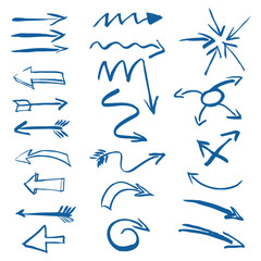 blue vector arrows