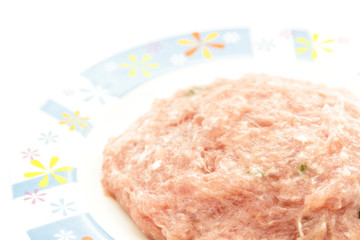 Mashed pork
