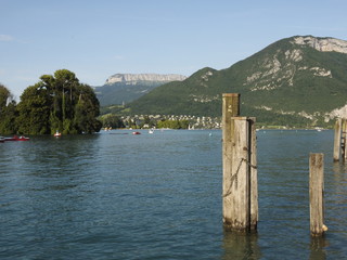 Detalle de Annecy (Francia)