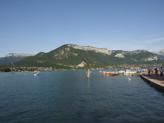 Detalle de Annecy (Francia)