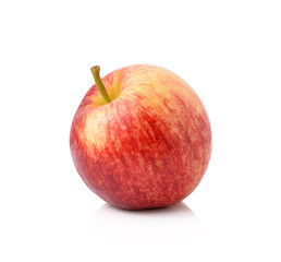 Red apple isolated on white background