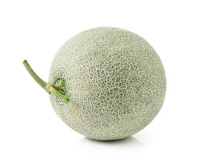 cantaloupe melon isolated on white background