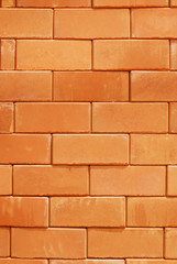 Obraz premium Czerwony ściana z cegieł