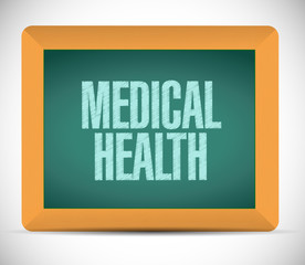 medical health message illustration design