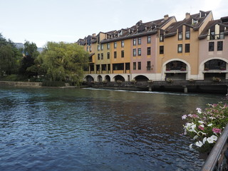 Detalle de Annecy (Francia)