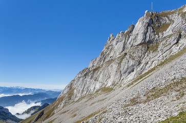 Fototapeta premium Top of the Mt. Pilatus