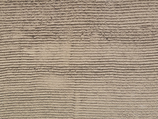 コテ跡の残る壁面