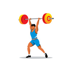 Weightlifting vector sign