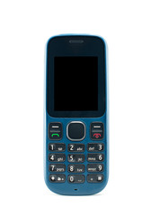 Blue mobile phone