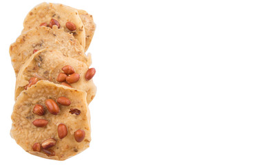 Traditional Malaysian Javanese Peanut Cracker