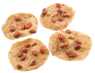 Traditional Malaysian Javanese Peanut Cracker