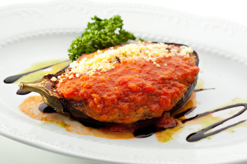 Stuffed Eggplant