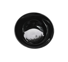 Ceramic bowl on white background