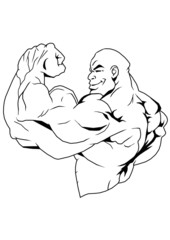 strong bodybuilder