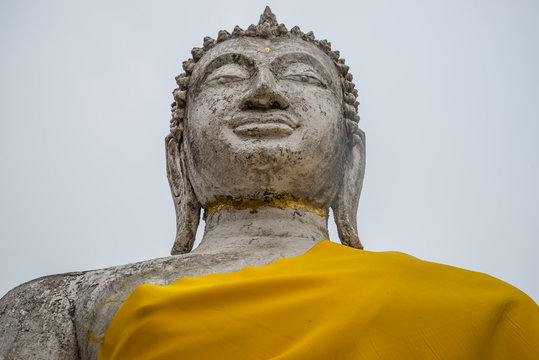 Ancient Buddha, Ayutthaya, Thailand