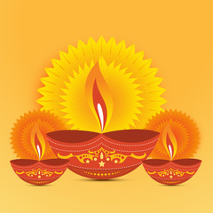 diwali diya background
