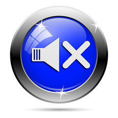 Obraz premium No sound icon