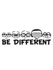 Geek Nerd Brille Cool Musik Party DJ Different