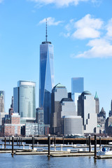 Fototapeta premium New York City Manhattan skyline