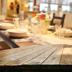 empty table