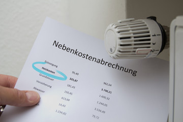 Heizkosten - Nebenkosten