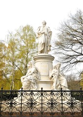 Goethe monument in Berlin, Germany