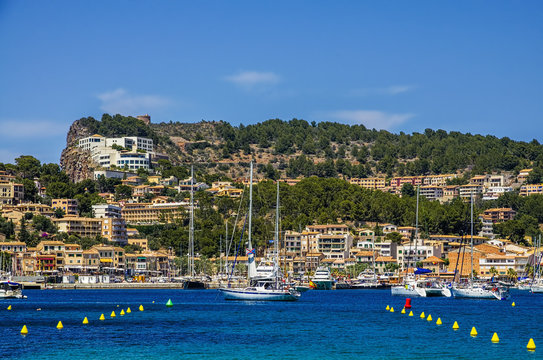 Port de Soller in Mallorca