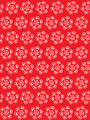 Oriental flower background pattern design