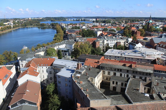 Blick vom Schweriner Dom nach Norden