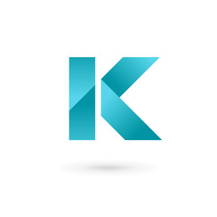 Letter K logo icon design template elements
