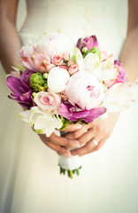 Beautiful wedding bouquet