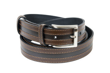 brown leather belt fashion for men