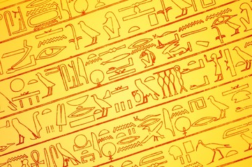 Egyptian hieroglyphs