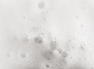 White foam
