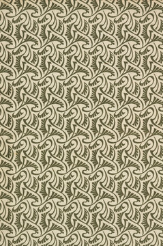 Hintergrund  gedrucktes Muster in Jugendstil als Reproduktion