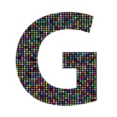 multicolor letter G