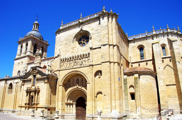 Fototapeta na wymiar Cathedral of Ciudad Rodrigo, Salamanca,