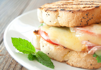 Grilled cheese sandwich
