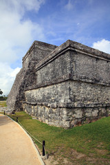 Fototapeta na wymiar Ancient Mayan stone observatory