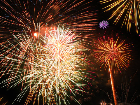 fuegos artificiales