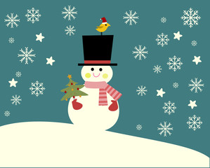 Merry Christmas Snowman