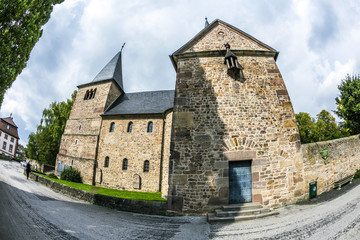 Fototapeta na wymiar St. Michaels Church in Fulda Germany