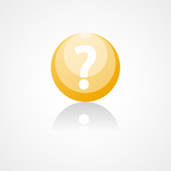 Question mark web icon