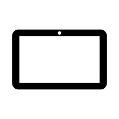 Tablet computer icon