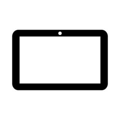 Tablet computer icon