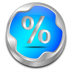 Button mit Prozent Symbol