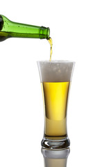 pouring beer